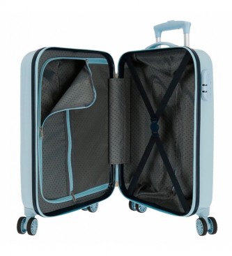 Joumma Bags Paw Patrol Pups Rule Cabin Suitcase rigide bleu clair -38x55x20cm
