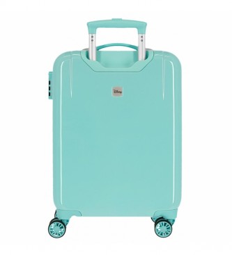 Joumma Bags Valise de taille cabine Frozen Arandelle is home rigid turquoise -38x55x20cm