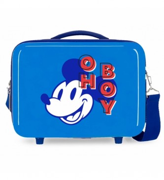 Joumma Bags Bolsa Sanitria ABS Minnie Boy Adaptvel azul -29x21x15cm