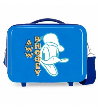 Joumma Bags Donald Aww Phooey Anpassningsbar ABS Toalettpse bl -29x21x15cm