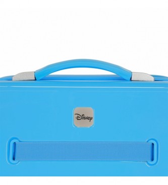 Joumma Bags ABS Mickey & Minnie Comic toilettas die makkelijk aanpasbaar is blauw -29x21x15cm