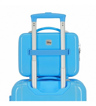 Joumma Bags Mickey & Minnie Comic ABS Toilet Bag That's Easy Adaptable blue -29x21x15cm