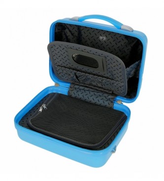Joumma Bags Topolino in ABS non riesce a tenere un buon topo  facile borsa da toilette blu adattabile -29x21x15cm-