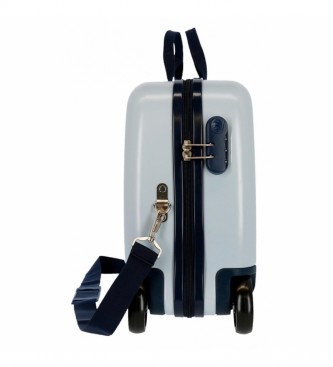 Joumma Bags Minnie Good Vibes Only Kids Suitcase avec 2 roues multidirectionnelles bleu -38x50x20cm