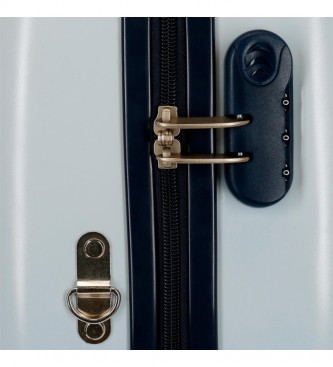 Joumma Bags Minnie Good Vibes Only Kids Suitcase avec 2 roues multidirectionnelles bleu -38x50x20cm