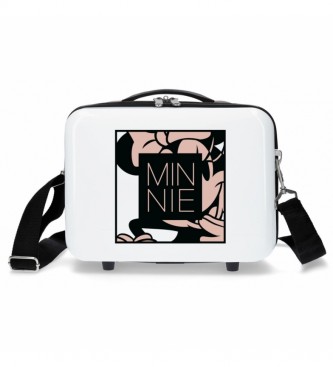 Joumma Bags Saco de banho branco Pretty Minnie adaptvel ao carrinho -29x21x15cm