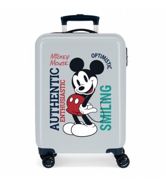 Joumma Bags Valise de cabine Mickey Original Authentique bleu -38x55x20cm