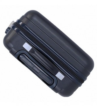 Joumma Bags Capito Amrica Mightiest Heroes Hard Cabin Suitcase -38x55x20 cm- Marinha
