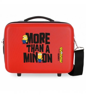 Joumma Bags ABS Toilet Bag More than a Minions Adaptable Red -29x21x15cm