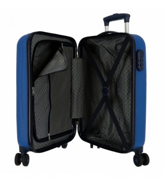 Joumma Bags Valise rigide Captain America Cabin Suitcase -38x55x20 cm- bleu