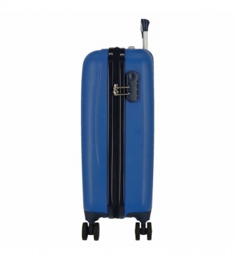 Joumma Bags Captain America Cabin Suitcase rigid -38x55x20 cm- blue