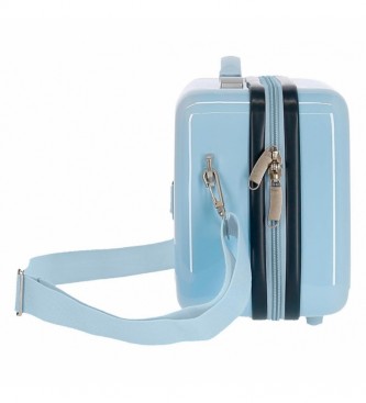 Joumma Bags ABS Kulturtasche vor der Blte Dumbo anpassungsfhig blau -29x21x15cm