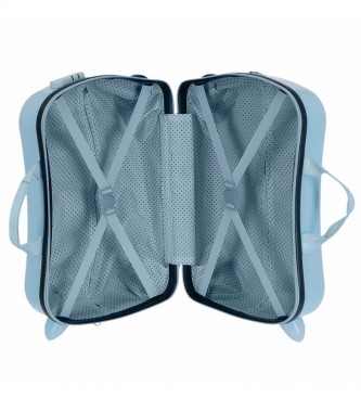 Joumma Bags Kinderkoffer 2 multidirektionale Rder Vor der Blte Bambi blau