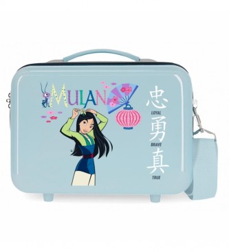 Joumma Bags Neceser ABS Mulan Princess Celebration Adaptable azul -29x21x15cm-