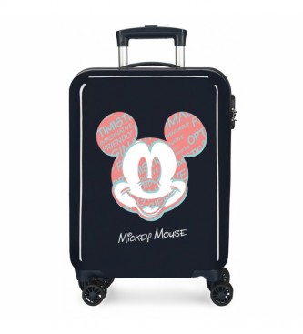 Joumma Bags Valise de cabine Mickey Always Be Kind rigide marine -38x55x20cm