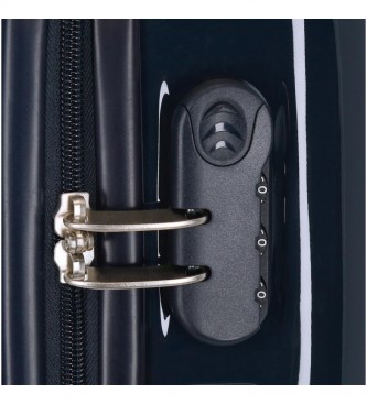 Joumma Bags Children's suitcase 2 multidirectional wheels Mickey & Minnie Ship Always Be Kind navy -38x50x20cm