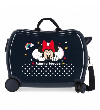Joumma Bags Rainbow Children's Suitcase with 2 multidirectional wheels -50x38x20cm- marine