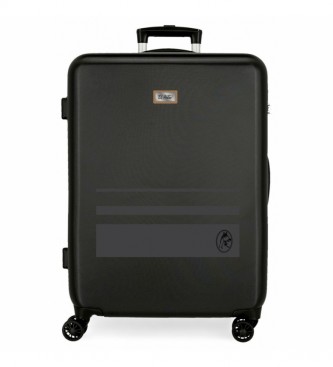 El Potro Chic medium size hard suitcase -68x49x26cm- black