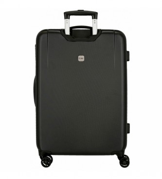 El Potro Chic medium size hard suitcase -68x49x26cm- black