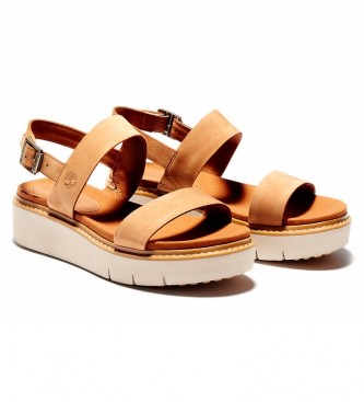 Timberland Sandales en cuir Safari Dawn 2 Band sandals -Sandalias de piel Safari Dawn 2 Band arena -Hauteur de la semelle : 4,5cm