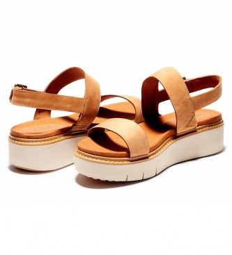 Timberland Sandales en cuir Safari Dawn 2 Band sandals -Sandalias de piel Safari Dawn 2 Band arena -Hauteur de la semelle : 4,5cm