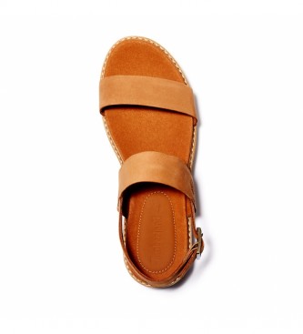 Timberland Sandales en cuir Safari Dawn 2 Band sandals -Sandalias de piel Safari Dawn 2 Band arena -Hauteur de la semelle : 4,5cm