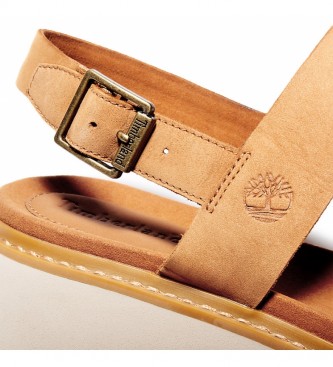Timberland Sandales en cuir Safari Dawn 2 Band sandals -Sandalias de piel Safari Dawn 2 Band arena -Hauteur de la semelle : 4,5cm