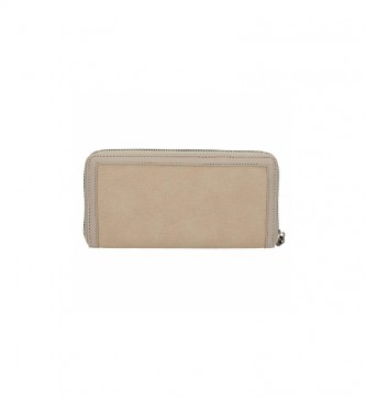 Pepe Jeans Natural wallet -18x10x2cm- beige
