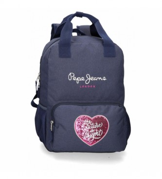 Pepe Jeans Backpack Bright Portatablet -40x30x13cm- navy