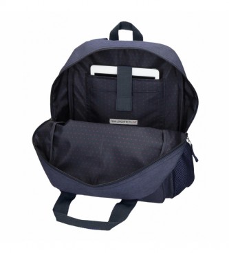 Pepe Jeans Zaino con trolley Pepe Jeans Bright Portatablet -40x30x13cm- navy