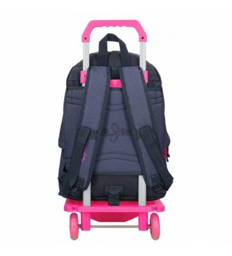 Pepe Jeans Pepe Jeans Bright Schulrucksack mit Trolley