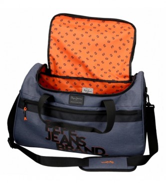 Pepe Jeans Troy travel bag -52x29x29cm- blue