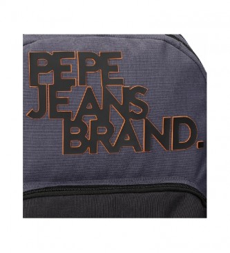 Pepe Jeans Troy pencil case 22x7x3cm- blue