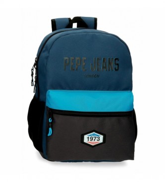 Pepe Jeans Sac  dos scolaire Skyler -31x44x15cm- bleu marine