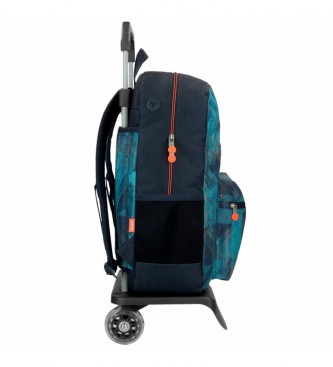 Enso Plecak Try Harder z wózkiem w kolorze niebieskim