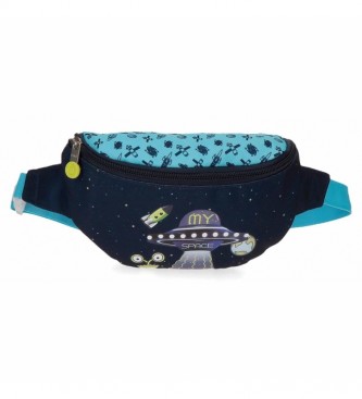 Enso My Space fanny pack blue -27x11x6,5cm