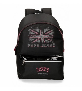 Pepe Jeans Pepe Jeans Ada Ada Adaptable School Backpack black