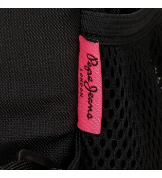 Pepe Jeans Rucksack mit Rdern 62524T1 schwarz -32x44x22cm