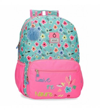 Enso Love the Nature Adaptable Computer Backpack -32x42x15cm- pink