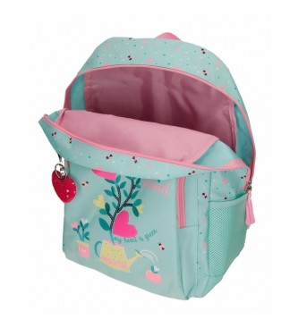 Movom Sac  dos scolaire turquoise 