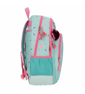 Movom Flower Pot School Backpack Two Compartments Adaptable green -33x45x17cm