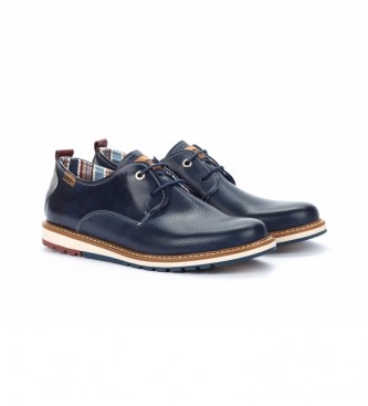 Pikolinos Leather shoes Bern M8J blue