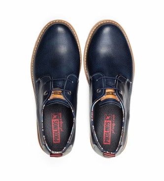 Pikolinos Zapatos de piel Berna M8J azul