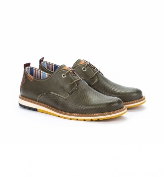 Pikolinos Leather shoes Bern M8J green