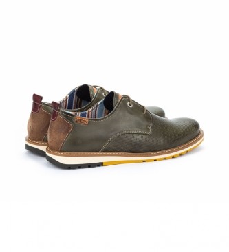 Pikolinos Leather shoes Bern M8J green