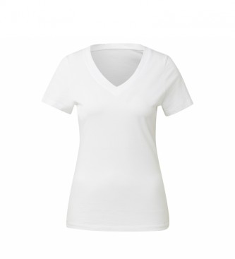 Comprar Reebok Camiseta Gb V Neck Vector Blanco Tienda Esdemarca Moda Calzado Y Complementos Zapatos De Marca Y Zapatillas De Marca