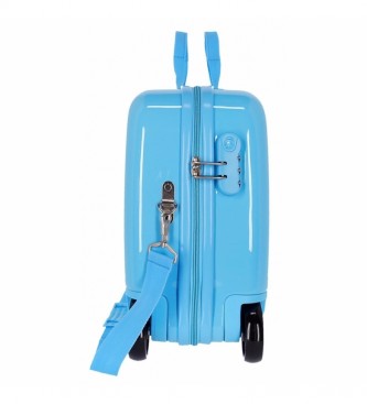 Joumma Bags Valigia per bambini blu giocoso -38x50x20cm-