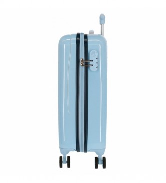 Joumma Bags Cabin Suitcase Hi Love Rigid blue -38x55x20cm
