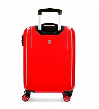 Joumma Bags Castle Rigid Cabin Suitcase red -38x55x20cm