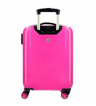 Joumma Bags Cabin Suitcase Girl Gang Rigid white -38x55x20cm